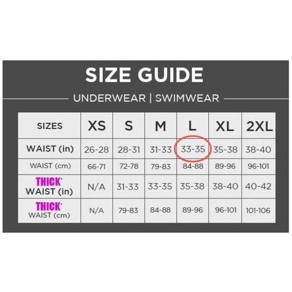 Andrew Christian L (33-35) Adjustable Red Side Cinch Swim Trunks 70114 - Picture 10 of 10